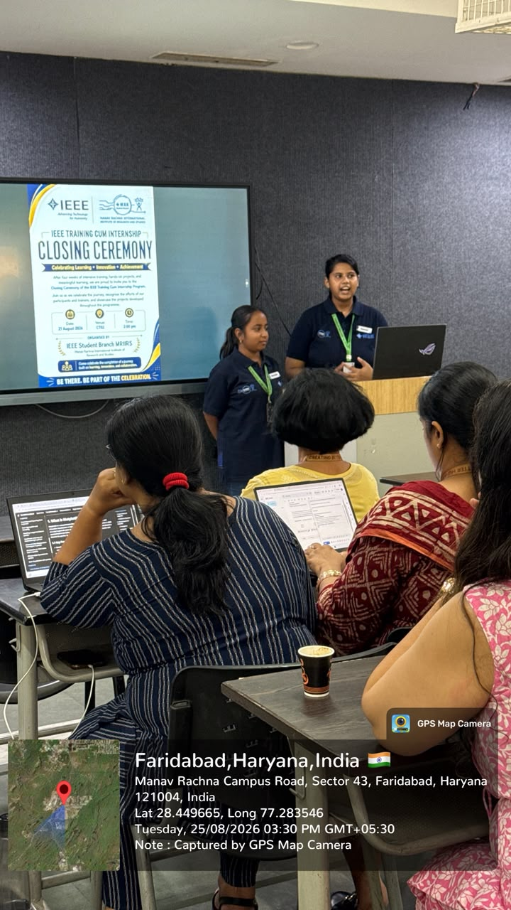 IEEE Training Cum Internship Closing Ceremony